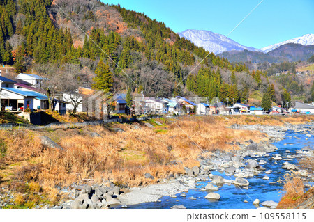 Scenery around Otari Village Office (Otari Village, Nagano Prefecture) [2023.12] 109558115