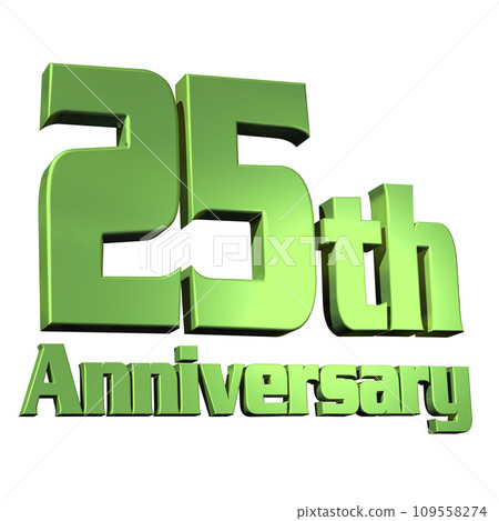 3DCG角色《25週年/25週年》綠、綠 3DCG角色《25週年/25週年》綠、綠 109558274