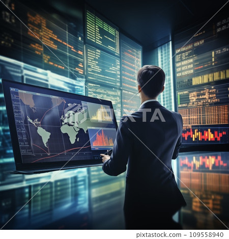 Financial image 109558940