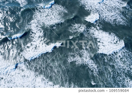 Sea photo taken with a drone 109559084