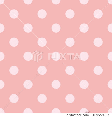 Pink polka dot seamless pattern Pink polka dot seamless pattern 109559134