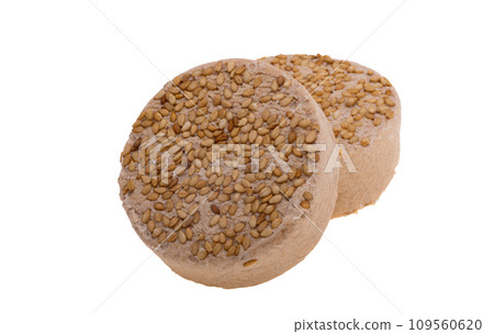 Shortbread (Polvoron) isolated 109560620