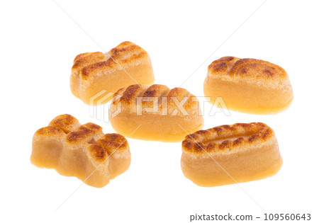 spanish marzipan isolated 109560643