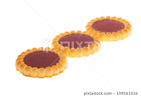 cookies with jam isolated cookies with jam isolated 109561016
