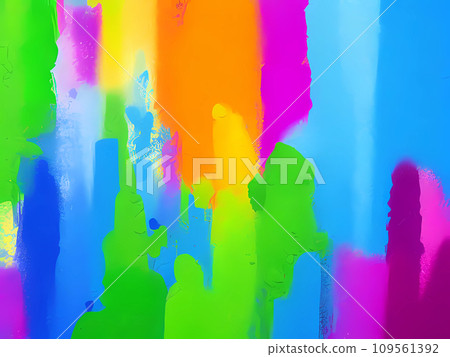 Abstract colorful background painted with primary colors Abstract colorful background painted with primary colors 109561392