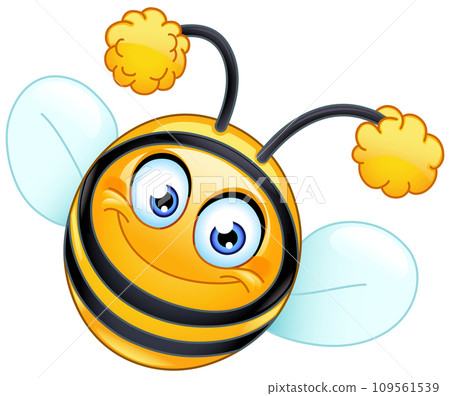 Bee Emoticon 109561539