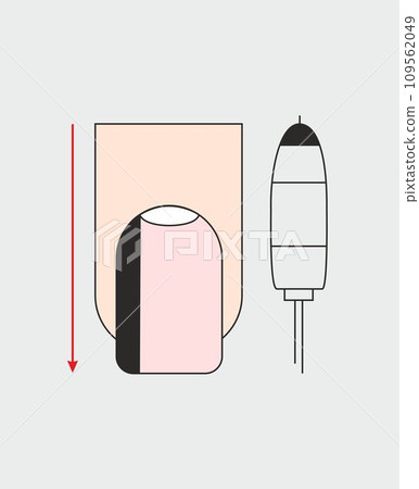 How to use a Cutter. Tips and Tricks. Professional Manicure Tutorial. Vector illustration. Nails instruction How to use a Cutter. Tips and Tricks. Professional Manicure Tutorial. Vector illustration. Nails instruction 109562049