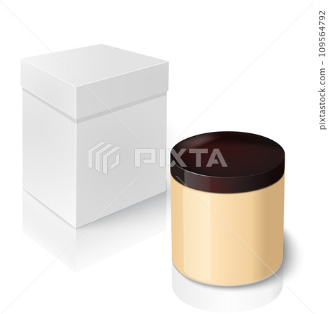 A Cosmetics Packages with the white background A Cosmetics Packages with the white background 109564792