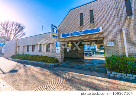 日本橫濱城市景觀 橫濱市營地鐵片倉町站（3 號出口）等景觀 109567104