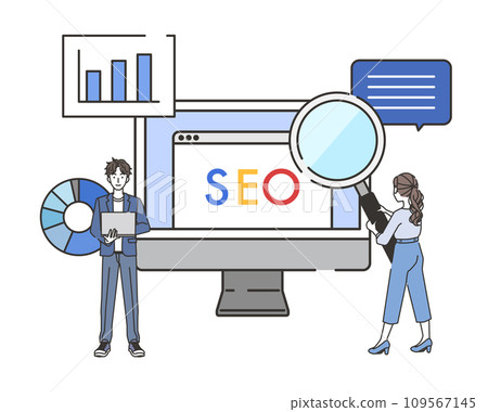 搜尋引擎優化的形象 109567145
