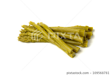 Pickled Asparagus, Bunch of Raw Marinated Garden, Green Spring Salted Vegetables Pickled Asparagus, Bunch of Raw Marinated Garden, Green Spring Salted Vegetables 109568781