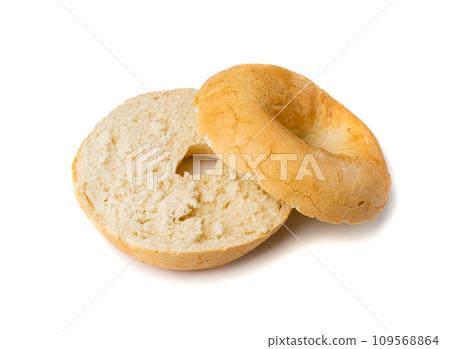 Bagel, Round Bread Bun, Wheat Bakery with Grains And Seeds for Breakfast, Plain Circle Bagel Bread Bagel, Round Bread Bun, Wheat Bakery with Grains And Seeds for Breakfast, Plain Circle Bagel Bread 109568864