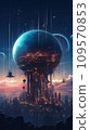 City in virtual reality 109570853