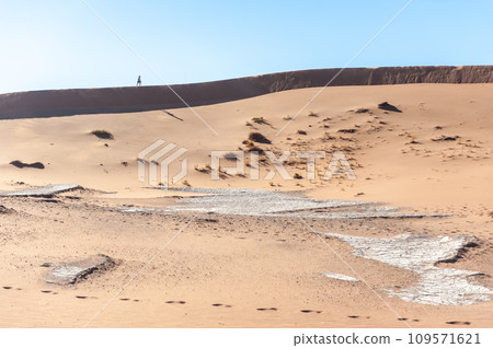 Barren landscape near Deadvlei and sossusvlei 109571621