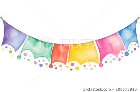 rainbow banner bunting rainbow banner bunting 109573930