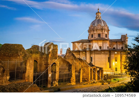The church of Saints Luke and Martina 109574569