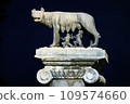 Capitoline Wolf statue symbol of Rome at city center 109574660
