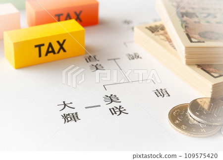 家譜與稅收、夫妻、女婿、收養、繼承 109575420