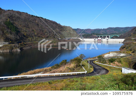 Selected 100 Dam Lakes of Kangawa River Dam 109575976