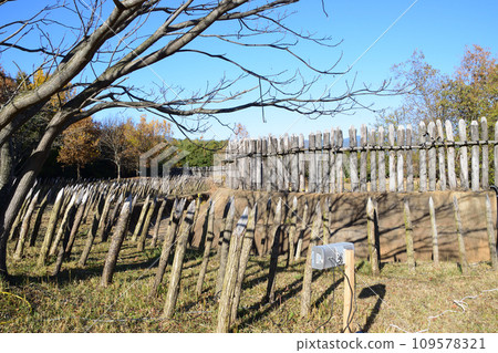 Scenery of Yoshinogari Village Scenery of Yoshinogari Village 109578321