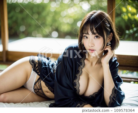 AI image] Young bikini-wearing gravure and hot - Stock Illustration  [109578364] - PIXTA