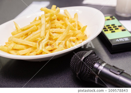 karaoke fries karaoke fries 109578843