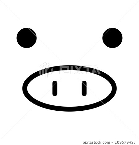 豬臉圖示 豬臉圖示 109579455