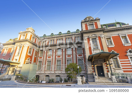 大阪市中央公會堂，沐浴在朝陽的秋日早晨 109580000
