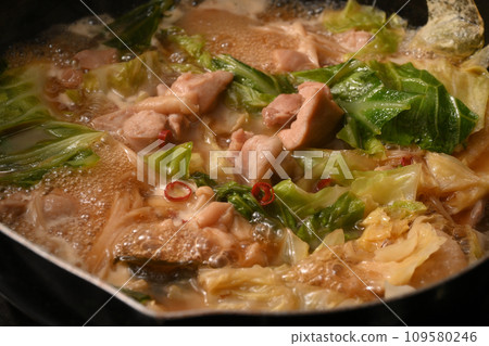 chicken cabbage pot chicken cabbage pot 109580246