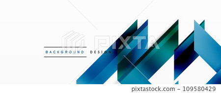 Dynamic minimalist abstraction with play of straight gradient lines. Interplay of colors and precise alignment creates an ever-moving tapestry, offering both simplicity and visual allure 109580429