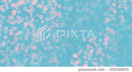 Cherry blossom Japanese pattern spring background Cherry blossom Japanese pattern spring background 109580645