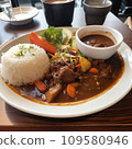 Delicious curry rice 109580946