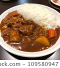 curry served with curry rice 109580947