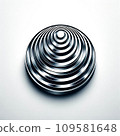 圓形金屬波紋圖標 109581648