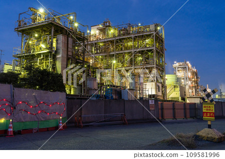 [Kanagawa Prefecture] Factory night view/Kawasaki Chidori-cho 109581996