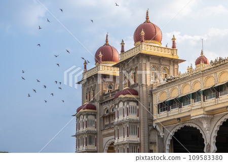 Mysore Palace is a historical palace and a royal residence 109583380
