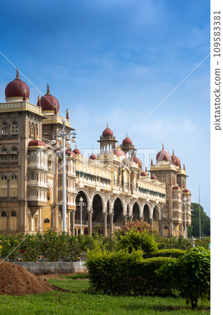 Mysore Palace is a historical palace and a royal residence Mysore Palace is a historical palace and a royal residence 109583381
