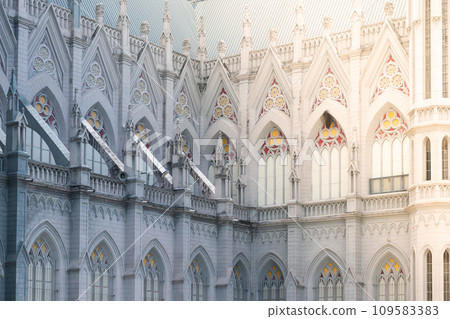 St. Philomena Cathedral is a catholic church located in Mysore 109583383