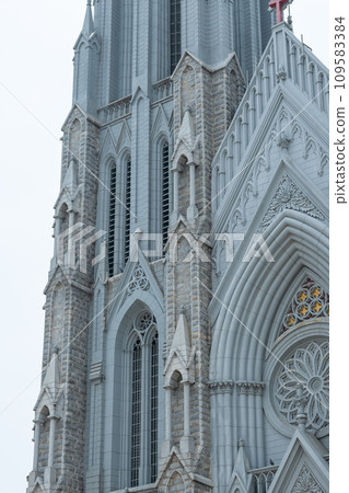 St. Philomena Cathedral is a catholic church located in Mysore 109583384