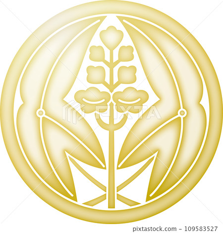 Family crest: middle ring with dakizawa [gold] 109583527