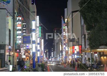 Nagoya downtown area (Isemachi Dori, Nishiki, Naka Ward, Nagoya City, Aichi Prefecture) Nagoya downtown area (Isemachi Dori, Nishiki, Naka Ward, Nagoya City, Aichi Prefecture) 109583783