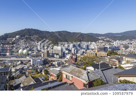 View of the city from Nishizaka Town (Tateyama) [Nishizaka Town, Nagasaki City, Nagasaki Prefecture] 109587979