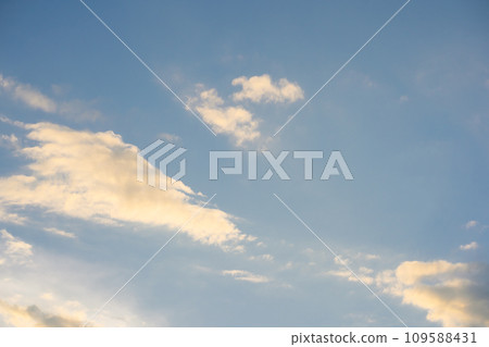 nature and landscape concept with clear sky and small cloud background nature and landscape concept with clear sky and small cloud background 109588431