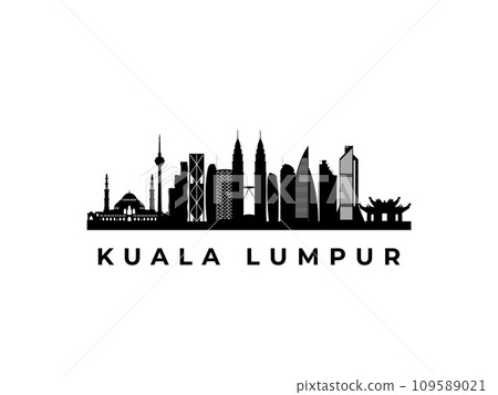 Vector Kuala Lumpur skyline. Vector Kuala Lumpur skyline. 109589021