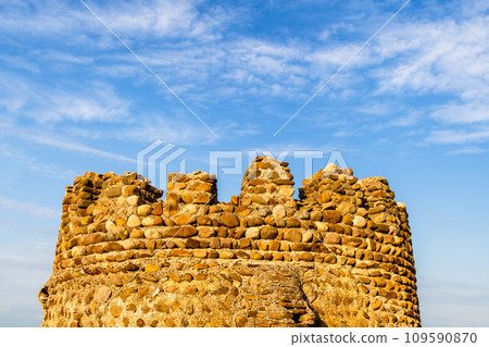 top of tower of Signagi fortification wall 109590870