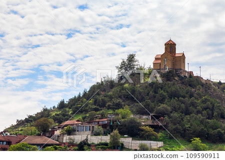 Favorsky Monastery on Mount Taboris-Mta in Tbilisi Favorsky Monastery on Mount Taboris-Mta in Tbilisi 109590911