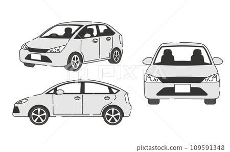 轎車插圖集 轎車插圖集 109591348