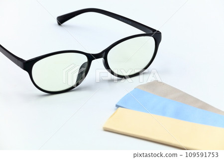 Image of cleaning glasses Image of cleaning glasses 109591753