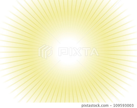 Radiation background of vaguely shining sunbeam image_yellow Radiation background of vaguely shining sunbeam image_yellow 109593003