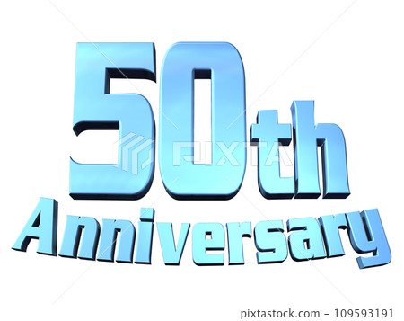 3DCG characters "50th Anniversary/50th anniversary" blue, blue 3DCG characters "50th Anniversary/50th anniversary" blue, blue 109593191